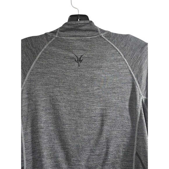 Ibex Merino Wool Womens M Pullover Baselayer Shirt Sweater Mock Neck 1/4 Zip - Picture 4 of 16